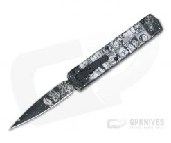 D Rocket Design Zulu Spear Black Zombie Spaceman DLC M390 OTF Automatic 0005