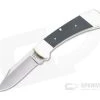 Buck Legacy 112 Ranger Vintage Tribute 440C Black Micarta Lock Back Folding Knife 0112BKSLE1
