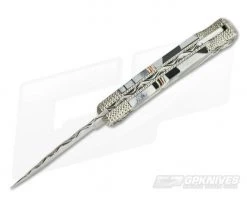 Buck 112 Ranger Garett Finney Custom "Tracks" Jet Elk Tine Legacy Limited Edition 0112BKSLE -Limited Edition Knives Sales 2022 0112bksle 3 1