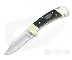 Buck 112 Ranger LTD 50th Anniversary Genuine Ebony Lock Back Folding Knife 112BRS3