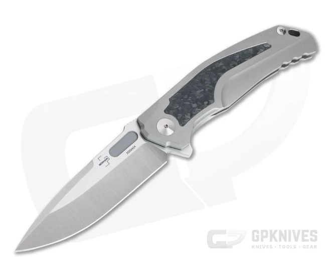 Boker Plus Burnley Collection 2020 Aphex Limited Satin M390 Shred Carbon Fiber Inlaid Flipper 01BO2020 1 Boker Plus Burnley Collection 2020 Aphex Limited Satin M390 Shred Carbon Fiber Inlaid Flipper 01BO2020