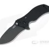 Zero Tolerance 0350 Black S30V Tritium Black G10 Assisted Flipper 0350TR