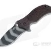 Zero Tolerance 0350 Tiger Stripe S30V Black Cherry Milled G10 Assisted Flipper 0350TSC