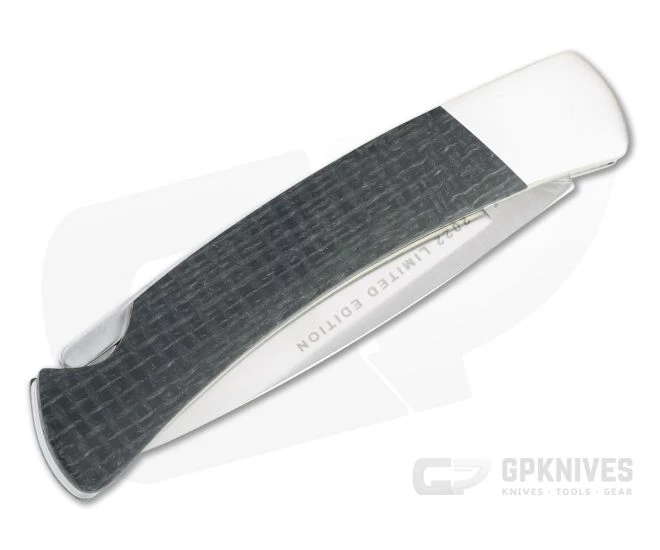 Buck Legacy 501 Squire LTD Satin S35VN Black Burlap Micarta Lock Back Folder 0501BKSLE 2 Buck Legacy 501 Squire LTD Satin S35VN Black Burlap Micarta Lock Back Folder 0501BKSLE - Image 2