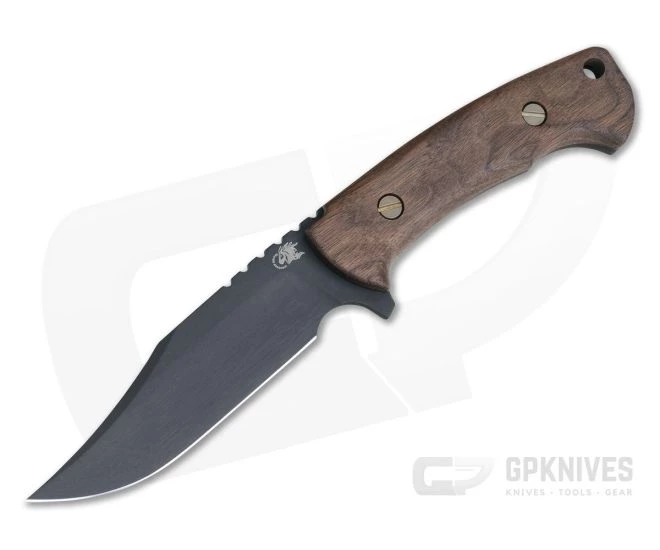 Hinderer Ranch Bowie Vintage Series Walnut Parkarized O1 Fixed Blade 0717 1 Hinderer Ranch Bowie Vintage Series Walnut Parkarized O1 Fixed Blade 0717