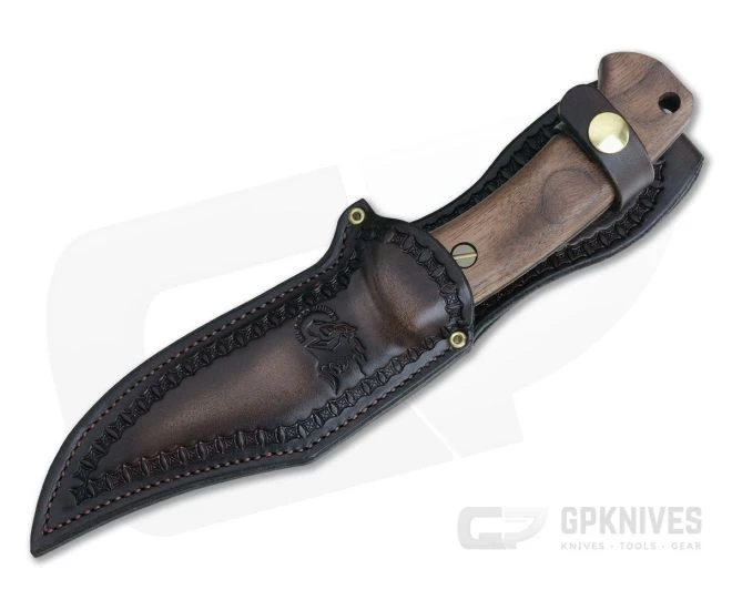 Hinderer Ranch Bowie Vintage Series Walnut Parkarized O1 Fixed Blade 0718 2 Hinderer Ranch Bowie Vintage Series Walnut Parkarized O1 Fixed Blade 0718 - Image 2