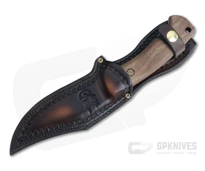 Hinderer Ranch Bowie Vintage Series Walnut Parkarized O1 Fixed Blade 0719 2 Hinderer Ranch Bowie Vintage Series Walnut Parkarized O1 Fixed Blade 0719 - Image 2