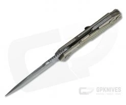 Hinderer Knives Full Track Spanto S35VN Battlefield Pickup OD Green G10 Tri-Way Pivot Flipper -Limited Edition Knives Sales 2022 0724 3