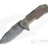 Hinderer Knives Full Track Spanto S35VN Battlefield Pickup FDE G10 Tri-Way Pivot Flipper