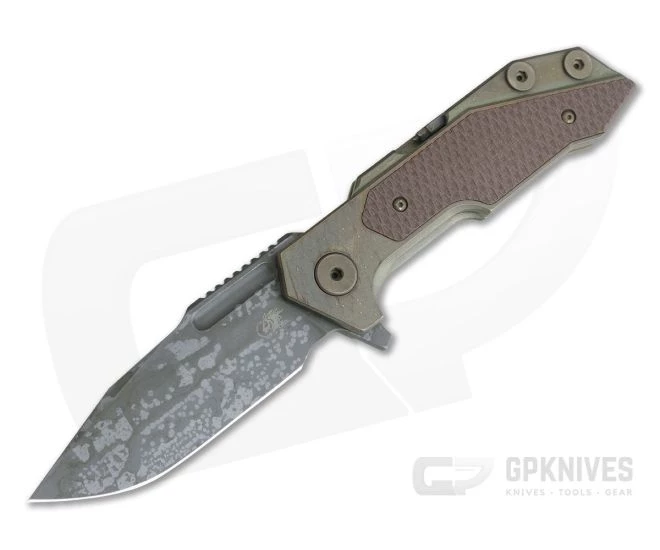 Hinderer Knives Full Track Spanto S35VN Battlefield Pickup FDE G10 Tri-Way Pivot Flipper 1 Hinderer Knives Full Track Spanto S35VN Battlefield Pickup FDE G10 Tri-Way Pivot Flipper