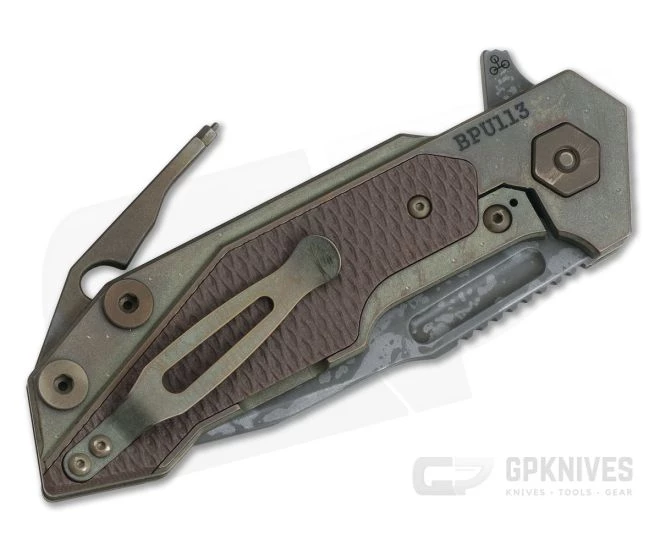 Hinderer Knives Full Track Spanto S35VN Battlefield Pickup FDE G10 Tri-Way Pivot Flipper 2 Hinderer Knives Full Track Spanto S35VN Battlefield Pickup FDE G10 Tri-Way Pivot Flipper - Image 2