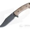 Hinderer Ranch Bowie Vintage Series Walnut Parkarized O1 Fixed Blade 0737