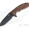 Hinderer XM-18 3" Vintage Series GEN 6 Parkerized O1 Spear Point Smooth Walnut Battle Green Tri-Way Pivot Flipper 0769