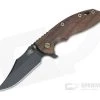 Hinderer XM-18 3.5" Vintage Series Parkerized O1 Bowie Smooth Walnut Battle Green Tri-Way Pivot Flipper 0795