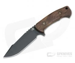 Hinderer Ranch Harpoon Spanto Vintage Series Walnut Parkarized O1 Fixed Blade 0823