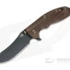 Hinderer XM-18 3.5" Vintage Series Parkerized O1 Skinner Smooth Walnut Battle Green Tri-Way Pivot Flipper 0876