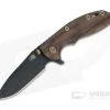 Hinderer XM-18 3" Vintage Series Parkerized O1 Spear Point Smooth Walnut Battle Green Tri-Way Pivot Flipper 0881