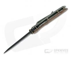 Hinderer XM-18 3" Vintage Series Parkerized O1 Spear Point Smooth Walnut Battle Green Tri-Way Pivot Flipper 0882 -Limited Edition Knives Sales 2022 0882 3