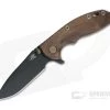 Hinderer XM-18 3" Vintage Series Parkerized O1 Spear Point Smooth Walnut Battle Green Tri-Way Pivot Flipper 0883
