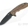 Hinderer XM-18 3" Vintage Series Parkerized O1 Spear Point Smooth Walnut Battle Green Tri-Way Pivot Flipper 0884