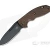 Hinderer XM Slippy Vintage Series Black O1 Spear Point Smooth Walnut Battle Green Slip Joint 0953