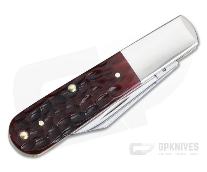 Case Barlow SHOT Show 2019 Standard Jigged Dark Red Bone 10673 2 Case Barlow SHOT Show 2019 Standard Jigged Dark Red Bone 10673 - Image 2