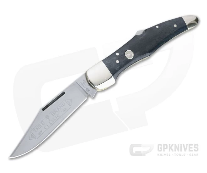 Boker Solingen Folding Hunter Smooth Gray Bone Back Lock Knife 111011SGB 1 Boker Solingen Folding Hunter Smooth Gray Bone Back Lock Knife 111011SGB