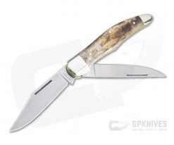 Boker Solingen Folding Hunter Buckskin Bone Slip Joint Folder 112020BK