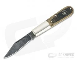 Boker Solingen Barlow Castle Burg Limited Ancient Oak Acid Washed O1 Slip Joint 113941