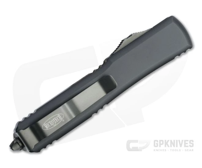 Microtech Ultratech S/E BLADE Show 2022 Special DLC Drop Point Black OTF Automatic Knife 121-1DLCTBS 2 Microtech Ultratech S/E BLADE Show 2022 Special DLC Drop Point Black OTF Automatic Knife 121-1DLCTBS - Image 2