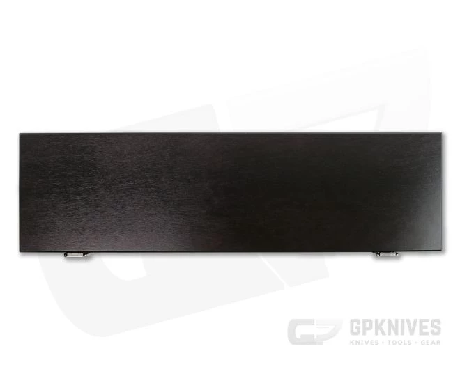 Boker Solingen Swiss Dagger Nichols Mosaic Damascus Ebony Wood Fixed Blade 121552DAM 4 Boker Solingen Swiss Dagger Nichols Mosaic Damascus Ebony Wood Fixed Blade 121552DAM - Image 4