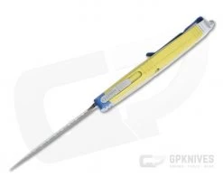 Microtech Combat Troodon D/E Twisted Tea Edition Double Reverse Full Serrated OTF Automatic Knife 142-DR3TT -Limited Edition Knives Sales 2022 142 dr3 tt 3