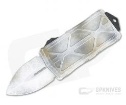 Microtech Exocet D/E Sandtrooper Camo Double Edge CA Legal OTF Automatic 157-1SA