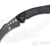 Microtech Hawk Automatic Karambit Signature Black DLC M390 Carbon Fiber Aluminum Folder 166-1DLCTCFIS