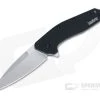 Kershaw Dividend Black Handle Stonewash M390 Flipper 1812BLK