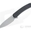 WE Knives Upshot Limited Polished Bead Blast 20CV Black Titanium Frame Lock Flipper 2102A