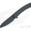 WE Knives Upshot Limited Black Stonewashed 20CV Titanium Frame Lock Flipper 2102B
