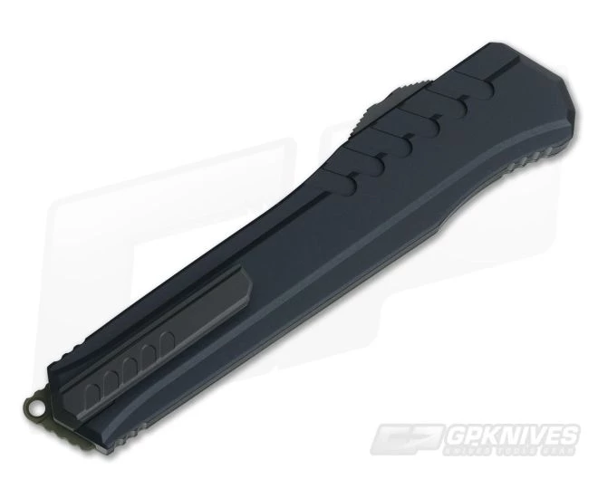 Microtech Cypher MK7 S/E Green Blade Wharncliffe OTF Automatic Knife Black Hardware 241M-1GRBK 2 Microtech Cypher MK7 S/E Green Blade Wharncliffe OTF Automatic Knife Black Hardware 241M-1GRBK - Image 2