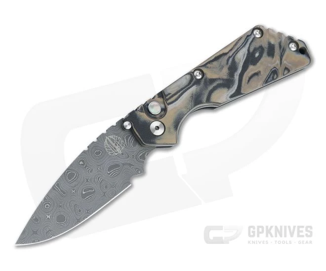 Protech Strider SnG Nichols Stainless Damascus Camo G10 Top Automatic Knife 2436-DAMASCUS 1 Protech Strider SnG Nichols Stainless Damascus Camo G10 Top Automatic Knife 2436-DAMASCUS