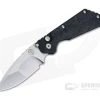 Protech Strider SnG Compound Ground Mirror Polished Blade Black Canvas Micarta Automatic Knife 2440-MIRROR