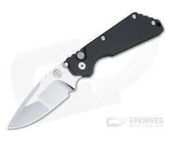 Protech Strider SnG Compound Ground Mirror Polished Blade Black Automatic Knife 2450