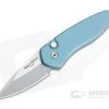 Protech Knives Sprint Teal California Legal Auto MOP Button Stonewashed S35VN 2905-TEAL