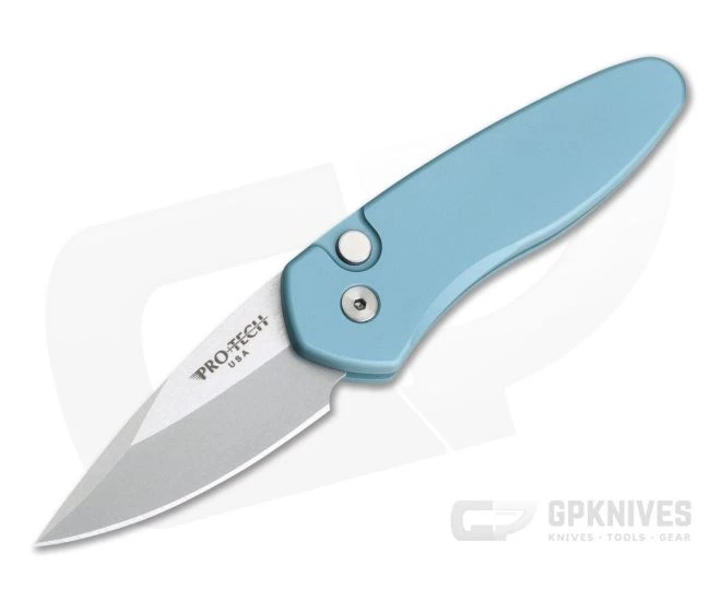 Protech Knives Sprint Teal California Legal Auto MOP Button Stonewashed S35VN 2905-TEAL 1 Protech Knives Sprint Teal California Legal Auto MOP Button Stonewashed S35VN 2905-TEAL