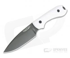 Bradford Knives Guardian3 False Edge GPK Exclusive 3D White G10 DLC 3V Fixed Blade Knife
