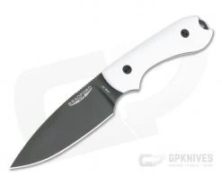 Bradford Knives Guardian3 Full Flat GPK Exclusive 3D White G10 DLC 3V Fixed Blade Knife