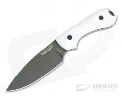 Bradford Knives Guardian3 Sabre Grind GPK Exclusive 3D White G10 DLC 3V Fixed Blade Knife