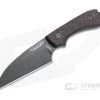 Bradford Knives Guardian3 Wharncliffe LTD 3D Chocolate/Red Richlite Black DLC M390 Fixed Blade
