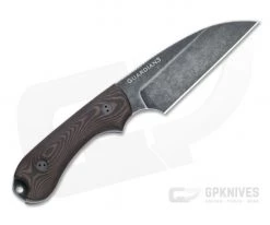 Bradford Knives Guardian3 Wharncliffe LTD 3D Chocolate/Red Richlite Nimbus M390 Fixed Blade -Limited Edition Knives Sales 2022 3w 114n m390 3