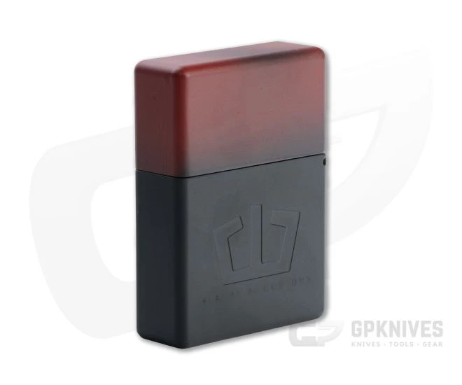 Heretic Knives Predator Manticore-E Tanto Set Battleworn DLC Red Camo Carbon Fiber OTF Automatic 4676 7 Heretic Knives Predator Manticore-E Tanto Set Battleworn DLC Red Camo Carbon Fiber OTF Automatic 4676 - Image 7