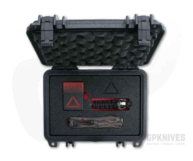 Heretic Knives Predator Manticore-E Tanto Set Battleworn DLC Red Camo Carbon Fiber OTF Automatic 4676 9 Heretic Knives Predator Manticore-E Tanto Set Battleworn DLC Red Camo Carbon Fiber OTF Automatic 4676 - Image 9